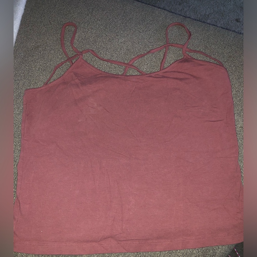 crop top tank top. size XL but on the smaller side